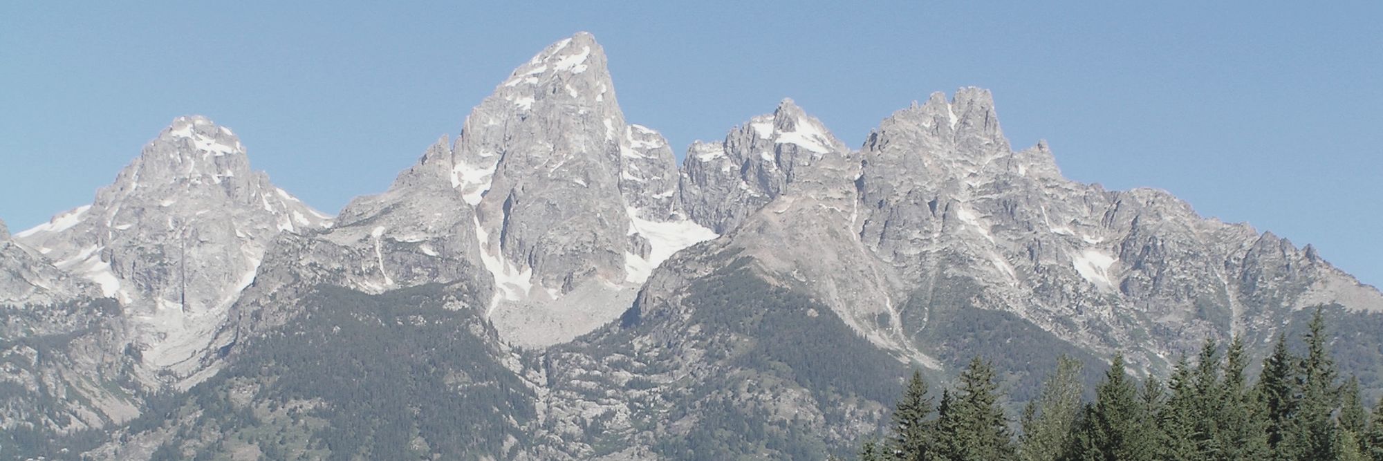 The Teton Range, Wyoming